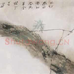 1999年 杨善深《白鹭》国画花鸟作品图片鉴赏