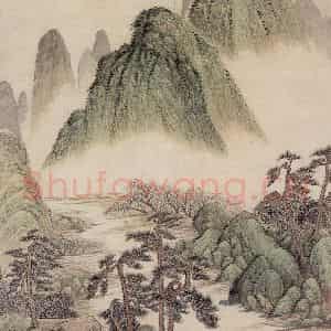 清代 吴历《仿古山水册》国画山水作品图片鉴赏