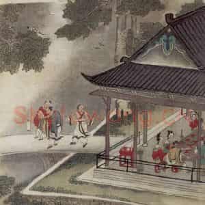 清代 吴历《人物故事图册》国画综合作品图片鉴赏