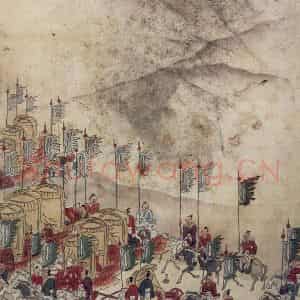 清代 吴历《人物故事图册》国画综合作品图片鉴赏
