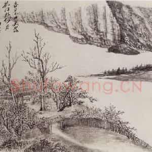 清代 吴历《山水册》国画山水作品图片鉴赏