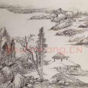 清代 吴历《山水册》国画山水作品图片鉴赏