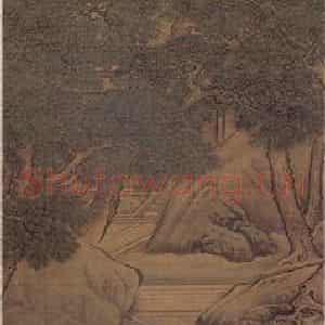 清代 袁耀《拟九成宫意》国画山水作品图片鉴赏
