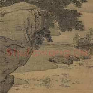 清代 袁耀《拟九成宫意》国画山水作品图片鉴赏