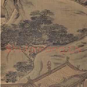清代 袁耀《拟九成宫意》国画山水作品图片鉴赏