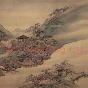 清代 袁耀《扬州四景》国画山水作品图片鉴赏