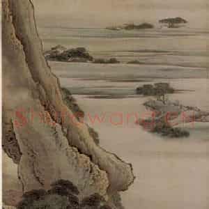 清代 袁耀《山水人物条屏》国画山水作品图片鉴赏
