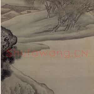 清代 袁耀《桃源图屏》国画山水作品图片鉴赏