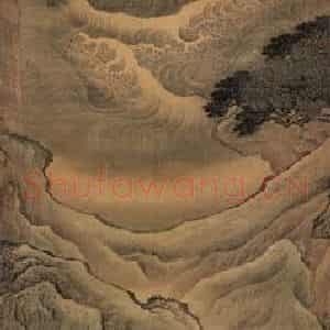清代 袁耀《蓬莱仙境图》国画山水作品图片鉴赏
