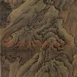 清代 袁耀《蓬莱仙境图》国画山水作品图片鉴赏