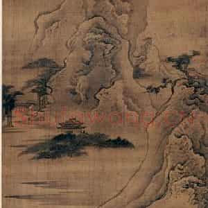 清代 袁耀《山水条屏》国画山水作品图片鉴赏