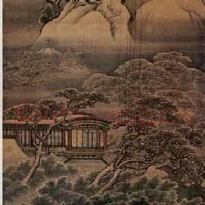 清代 袁耀《山水条屏》国画山水作品图片鉴赏
