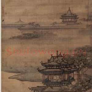清代 袁耀《山水条屏》国画山水作品图片鉴赏