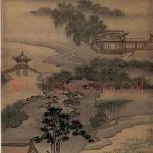 清代 袁耀《山水条屏》国画山水作品图片鉴赏