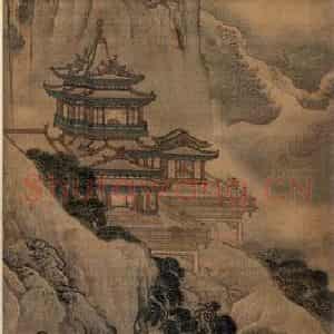 清代 袁耀《山水条屏》国画山水作品图片鉴赏