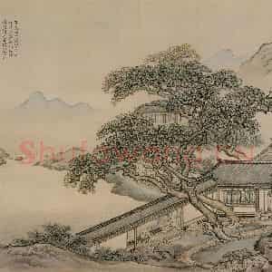 清代 袁耀《山水册》国画山水作品图片鉴赏