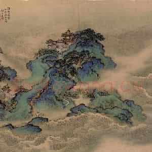 清代 袁耀《山水册》国画山水作品图片鉴赏