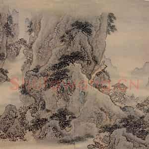 清代 袁耀《山水册》国画山水作品图片鉴赏