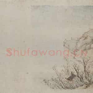 明代 郭存仁《金陵八景图卷》国画山水工笔作品图片鉴赏