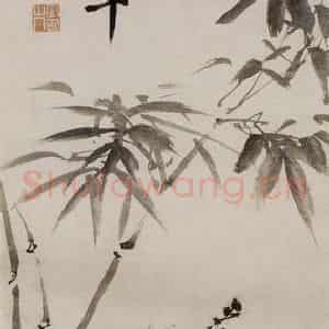 徐渭《梅竹图》国画花鸟作品图片鉴赏