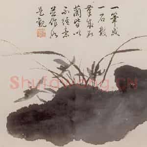 徐渭《泼墨十二段卷》国画花鸟作品图片鉴赏