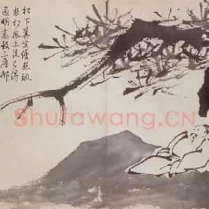 徐渭《泼墨十二段卷》国画花鸟作品图片鉴赏