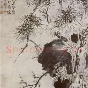 徐渭《三友图》国画花鸟作品图片鉴赏