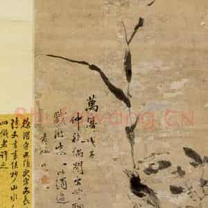 徐渭《花鸟图》国画花鸟作品图片鉴赏