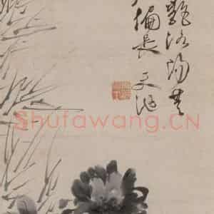 徐渭《花卉图》国画花鸟作品图片鉴赏