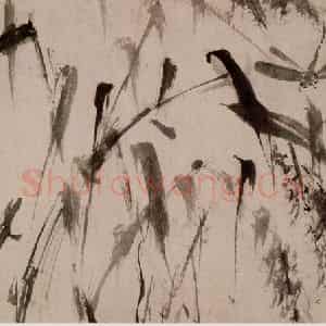 徐渭《写意草虫图》国画花鸟作品图片鉴赏