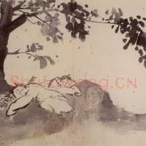 徐渭《山水人物图册》国画山水人物作品图片鉴赏