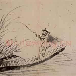 徐渭《山水人物图册》国画山水人物作品图片鉴赏
