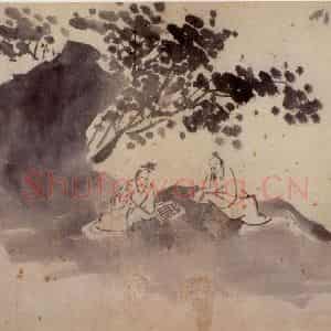 徐渭《山水人物图册》国画山水人物作品图片鉴赏