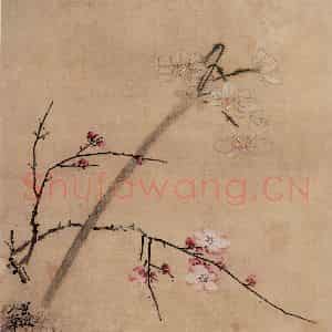 清代 颜岳《花鸟图册》国画花鸟作品图片鉴赏