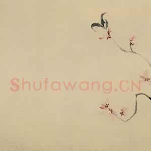 清代 陈撰《折枝花卉图册》国画花鸟作品图片鉴赏