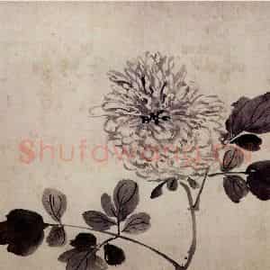 明代 周之冕《花卉图册》国画花鸟作品图片鉴赏