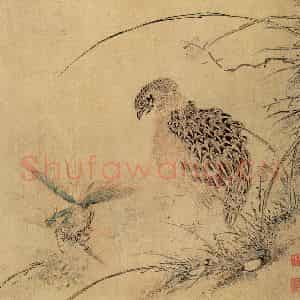 明代 王维新《花鸟图册》国画花鸟作品图片鉴赏