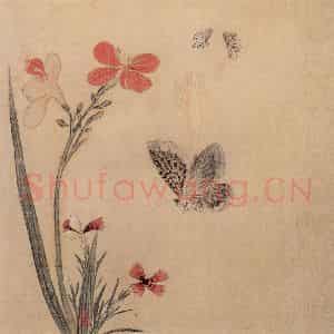 明代 王维新《花鸟图册》国画花鸟作品图片鉴赏