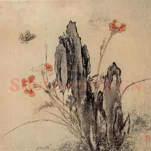 明代 王维新《花鸟图册》国画花鸟作品图片鉴赏