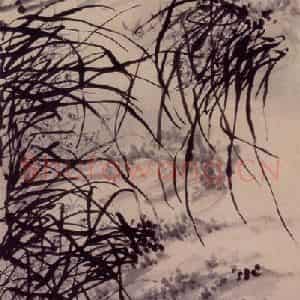 1753年 李方膺《兰石图》国画花鸟写意作品图片鉴赏