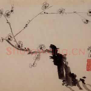 1753年 李方膺《花卉册》国画花鸟写意作品图片鉴赏