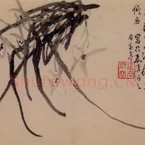 1753年 李方膺《三清图册》国画花鸟写意作品图片鉴赏