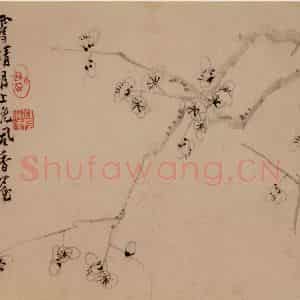 1753年 李方膺《三清图册》国画花鸟写意作品图片鉴赏