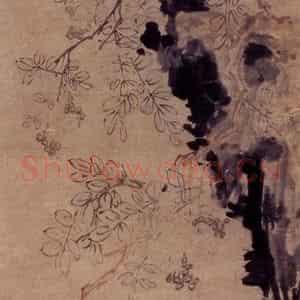 清代 李方膺《花卉屏》国画花鸟写意作品图片鉴赏