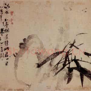 1744年 李方膺《花卉册》国画花鸟写意作品图片鉴赏