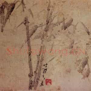 1744年 李方膺《花卉册》国画花鸟写意作品图片鉴赏
