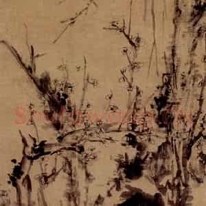 1747年 李方膺《花卉屏》国画花鸟写意作品图片鉴赏