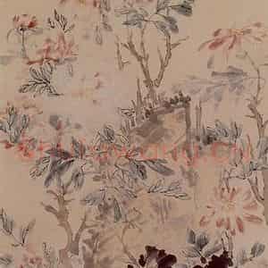 1746年 李方膺《花卉四条屏》国画花鸟写意作品图片鉴赏