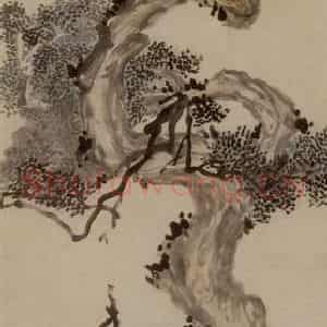 1752年 李方膺《花卉屏》国画花鸟写意作品图片鉴赏