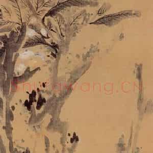 1736年 李方膺《枇杷图》国画花鸟写意作品图片鉴赏